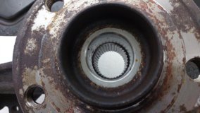 Кулак поворотный левый передний Volkswagen Caddy 2004 BCA