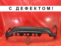 Юбка бампера задняя KIA RIO X-Line 4 2017-