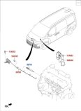 Свеча накала Hyundai Staria US4 2023 D4HB Свеча накала Hyundai Staria US4 2023 D4HB
