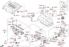Коллектор впускной Kia Sorento UM 2019 D4HB