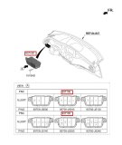Блок кнопок Kia Stinger CK 2018 G6DP