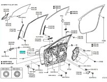 Дверь правая передняя Lexus RX450h+ AALH16 2024