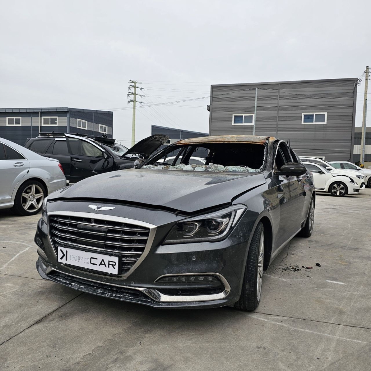 Автомобиль в разбор Genesis G80 2017 DH G6DM