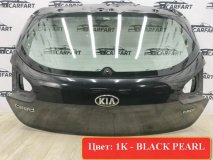 Крышка багажника Kia Ceed 2 хэтч JD 2013 1.4L D4FC