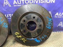 Диски тормозные передние Nissan X-Trail TNT31 2008 ПРОБЕГ 68т QR25-DE