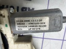 Стеклоподъемный механизм правый передний Toyota Corolla E120 2006 3ZZFE