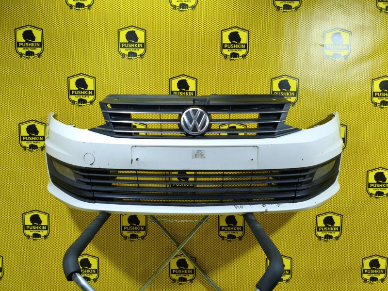 Бампер Volkswagen Polo MK2 CWVB 2017 перед. (б/у)