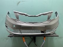 Бампер Kia Rio Шелковистое серебро 15-17г