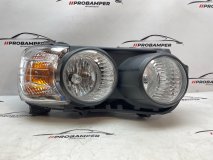 Фара правая Aveo T300 чёрная окантовка