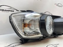 Фара правая Aveo T300 чёрная окантовка