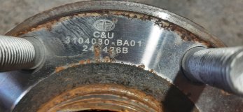 Ступица колеса задняя FAW Bestune B70 2023 Ступица колеса задняя FAW Bestune B70 2023