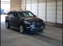 Зеркало заднего вида боковое левое Mercedes ML W166 2013 276.955