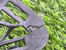 Нижняя решетка передняя Hyundai SANTA FE 2008