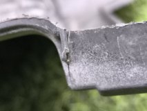 Воздуховод бампера правый передний Hyundai Elantra 7