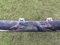 Накладка бампера передняя Mercedes C W205