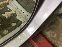 Порог кузова левый Geely Coolray SX11 2022 JLH