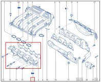 Коллектор впускной RENAULT KAPTUR джип/suv 5 дв 2019 F4RE410