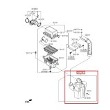Резонатор воздушного фильтра Hyundai CRETA GS 2017 G4NA