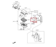 Воздухозаборник Hyundai CRETA GS 2017 G4NA