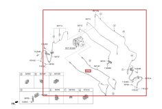 Трубка тормозная Hyundai CRETA GS 2017 G4NA Трубка тормозная Hyundai CRETA GS 2017 G4NA