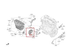 Дроссельная заслонка Hyundai CRETA GS 2017 G4NA