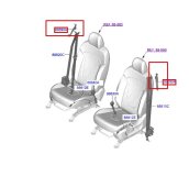 Механизм регулировки ремня безопасности Hyundai CRETA SU2 2021 G4FG