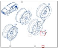 Болт колесный RENAULT Duster джип/suv 5 дв 2012 K9KE884