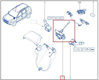 Подрулевой шлейф RENAULT Duster джип/suv 5 дв 2015 h4md430