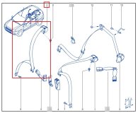 Ремень безопасности задний RENAULT Duster джип/suv 5 дв 2015 h4md430
