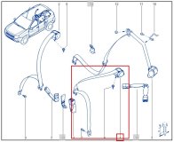 Ремень безопасности задний RENAULT Duster джип/suv 5 дв 2015 h4md430