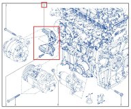 Кронштейн генератора RENAULT Duster джип/suv 5 дв 2015 h4md430