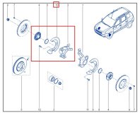 Кулак поворотный правый передний RENAULT Duster джип/suv 5 дв 2015 h4md430