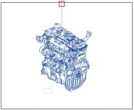 Двигатель RENAULT Duster джип/suv 5 дв 2015 h4md430