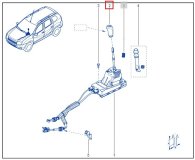 Кулиса МКПП RENAULT Duster джип/suv 5 дв 2015 h4md430
