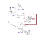 Насос гидроусилителя руля Hyundai Solaris седан 2012 G4FA