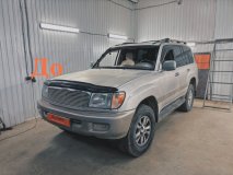 Стекло лобовое переднее Toyota Land Cruiser UZJ100 1998-2007 2UZ-FE