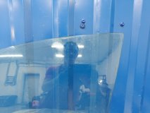 Стекло левое переднее Kia Ceed ED 2007 1.4 G4FA