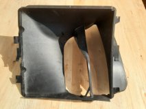 Дефлектор интеркулера правый передний Porsche Macan 95B 2014-2023 DLZ