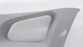 Обшивка стойки левая задняя Chery Tiggo 8 Pro T1A 2021 SQRF4J16