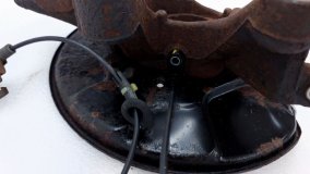 Кулак поворотный левый задний Toyota RAV4 XA40 2013 3ZR-FE