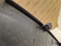 Расширитель крыла правый задний Changan Uni-T