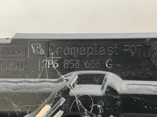 Решетка бампера боковая передняя правая Touareg FL R-Line 2014-2018 7P