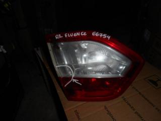 Запчасть фонарь внутренний задний левый Renault Fluence 2010-