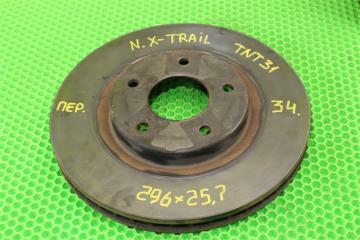 Тормозной диск передний Nissan X-Trail TNT31 QR25DE