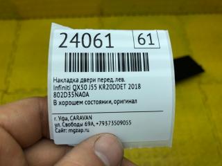 Накладка двери передняя левая QX50 2018 J55 KR20 *012800A*