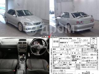 Стекло двери заднее правое Altezza 1999 SXE10 3SGE