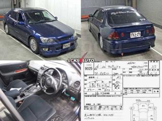 Стекло двери заднее левое Altezza 2004 GXE10 1G-FE