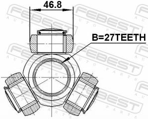 Трипоид Toyota Camry GSV40 2GRFE