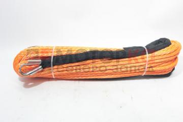 Запчасть трос для лебедки синтетический 10мм*28 метров (оранжевый)