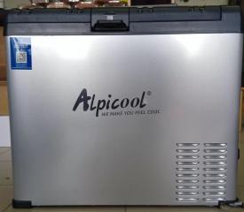 Автохолодильник переносной однокамерный Alpicool 50 литров с LCD-дисплеем.